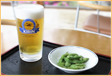 生ビール　500円